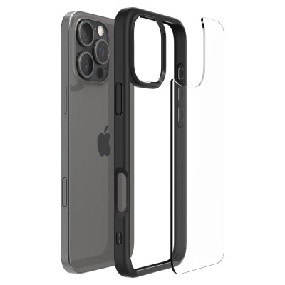 Spigen Чохол для iPhone 16 Pro, Ultra Hybrid, Matte Black Spigen Чохол для iPhone 16 Pro, Ultra Hybrid, Matte Black