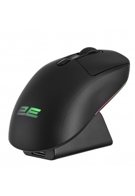 2E Gaming Миша MG360 WL, USB-A/WL/BT, чорний