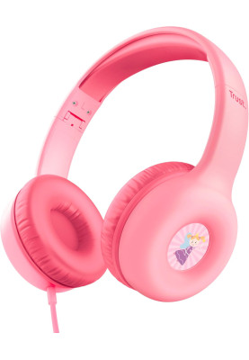 Trust Навушники Nouna Headphones mini-jack, Mic, Рожевий