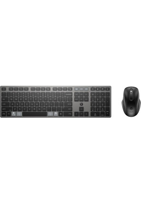 HP Комплект клавіатура та миша НР 720 Multi-Device Rechargeable, BT, EN/UK, чорний