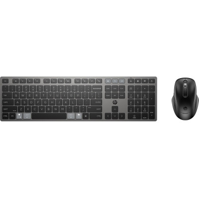 HP Комплект клавіатура та миша НР 720 Multi-Device Rechargeable, BT, EN/UK, чорний
