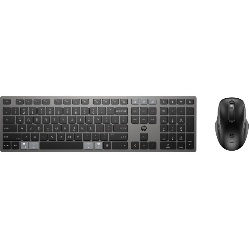 HP Комплект клавіатура та миша НР 720 Multi-Device Rechargeable, BT, EN/UK, чорний
