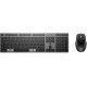 HP Комплект клавіатура та миша НР 720 Multi-Device Rechargeable, BT, EN/UK, чорний