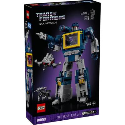 LEGO Конструктор LEGO Icons Transformers: Саундвейв