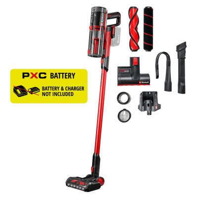 Einhell Пилосос акумуляторний TE-SV 18/270 Li BL - Solo 18В 270мбар контейнер 0.85л LED 1.35кг без АКБ та ЗП