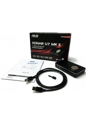 ASUS Звукова карта портативна Xonar U7 MKII USB 7.1