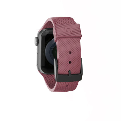 UAG Ремінець [U] для Apple Watch 44/42 Dot Silicone, Dusty Rose