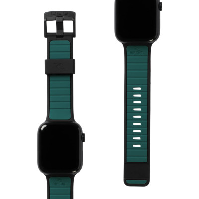 UAG Ремінець для Apple Watch 45/44/42 Torquay, Black-Turquoise