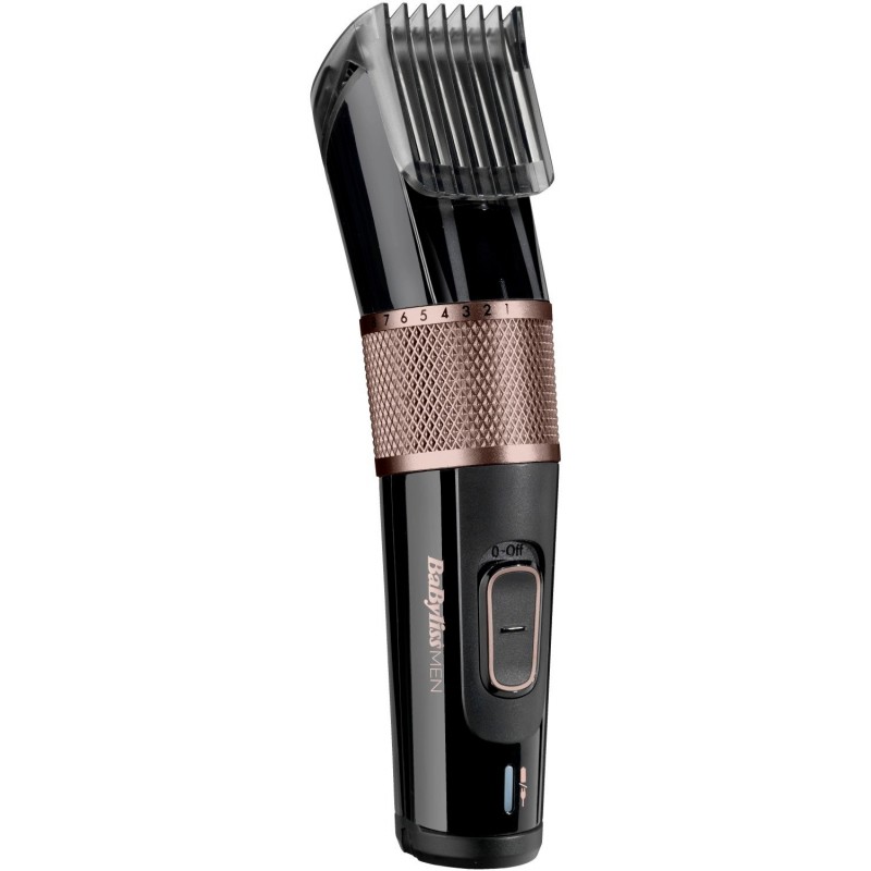 BaByliss Машинка для стрижки, E974E, 1 насадка, чорний