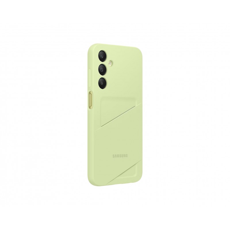 Samsung Чохол для Galaxy A25 (A256), Card Slot Case, лаймовий