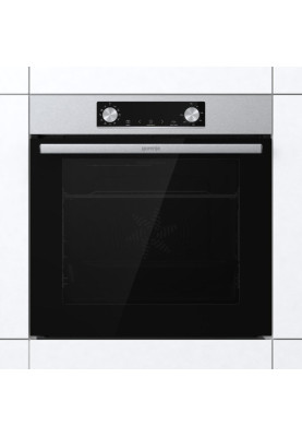 Gorenje Комплект духовка електрична BO6735E02X + поверхня газова (G642ABX), 743551, нерж