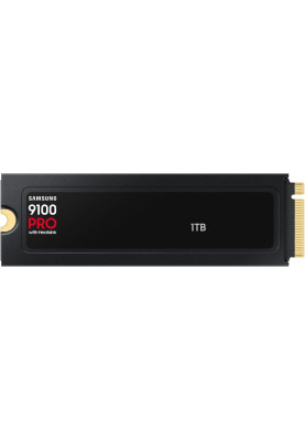 Samsung Накопичувач SSD Samsung M.2 1TB PCIe 5.0 9100PRO+ радіатор