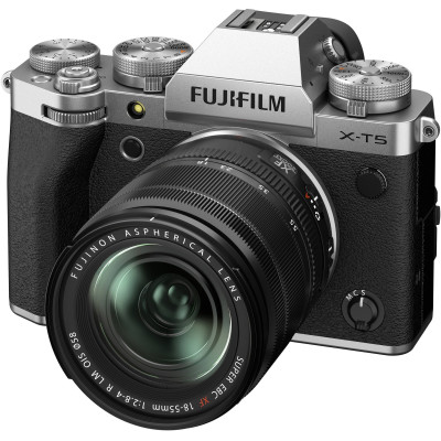 Fujifilm Цифр. фотокамера X-T5 + XF 18-55mm F2.8-4 Kit Silver