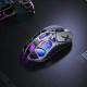 GravaStar Миша Mercury X, BT/WL/USB-A, RGB, сірий