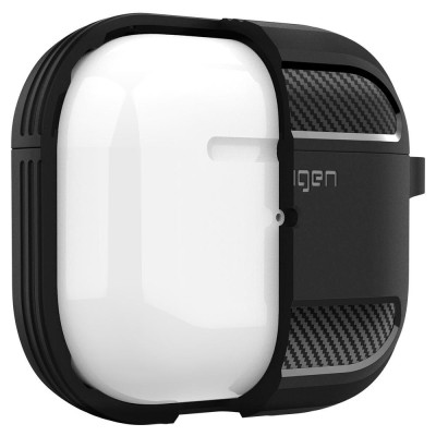 Spigen Чохол для AirPods 3 Rugged Armor, Matte Black