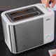 Braun Тостер IDCollection 1000Вт, пластик+метал, підігрів, підсвітка кнопок, білий+нерж
