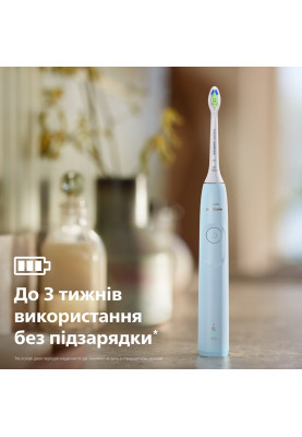 Philips Щітка зубна електр., Sonicare 5300 Series, 62т. колив/хв, насадок-1, блакитний