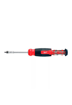 Milwaukee Викрутка, 27 насадок, ручка двокомпонентна, (Hex, PH, SL, PZ, Torx), сталь CrV