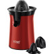 Russell Hobbs Соковитискач Colours Plus цитрус-прес 600Вт, 2 насадки в комплекті, пластик, червоний