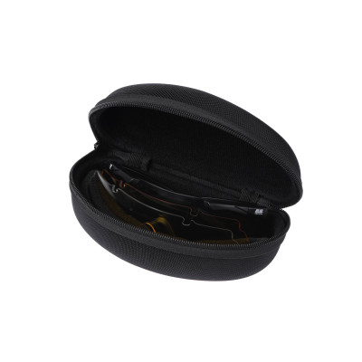 2E Tactical Окуляри тактичні, захисні Falcon Black з EVA-футляром, 3 лінзи