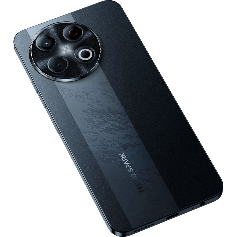 TECNO Смартфон Spark 30 PRO (KL7) 6.78" 8/128ГБ, 2SIM, 5000мА•год, Obsidian Edge