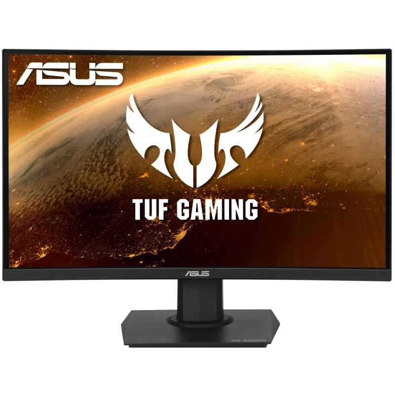 ASUS Монітор 23.6" TUF Gaming VG24VQE 2xHDMI, DP, VA, 165Hz, 1ms, CURVED, FreeSync