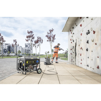 Karcher Генератор PGG 6/1 бензиновий, 230В, електростарт, max 5.5кВт, 13л.с., AVR