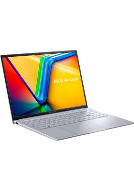ASUS Ноутбук Vivobook Pro 16X K3604ZA-MB109 16" WUXGA, Intel i3-1215U, 16GB, F512GB, UMA, noOS, Сріблястий