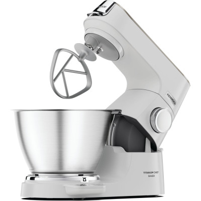 Kenwood Кухонная машина, 1200Вт, чаша-метал, корпус-метал, насадок-3, срібний