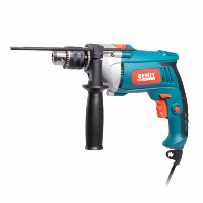 ZENIT Дриль ударний ЗД-1000 1000Вт зубчастий патрон 13мм 0-2800об·хв 1.9кг ZENIT Дриль ударний ЗД-1000 1000Вт зубчастий патрон 13мм 0-2800об·хв 1.9кг