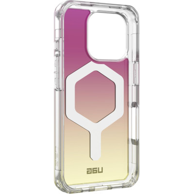 UAG Чохол для iPhone 16 Pro, Plyo Magsafe LE, Maroon/Yellow Ombre