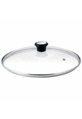 Tefal Сковорода з кришкою Day by Day, 28см, з кришкою, алюміній, бакеліт, скло, чорний
