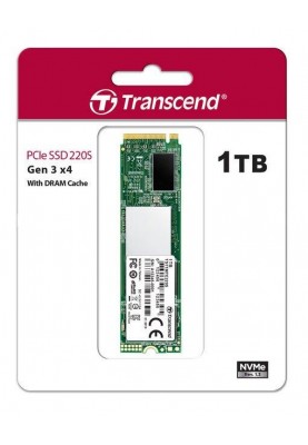 Transcend Накопичувач SSD M.2 1TB PCIe 3.0 MTE220S