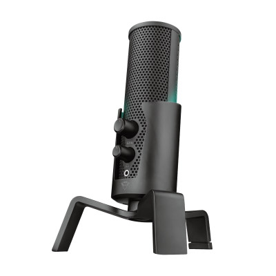 Trust GXT 258 Fyru USB 4-in-1 Streaming Microphone Black