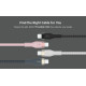 Belkin Кабель USB-С - Lightning, BRAIDED SILICONE, 1m, black