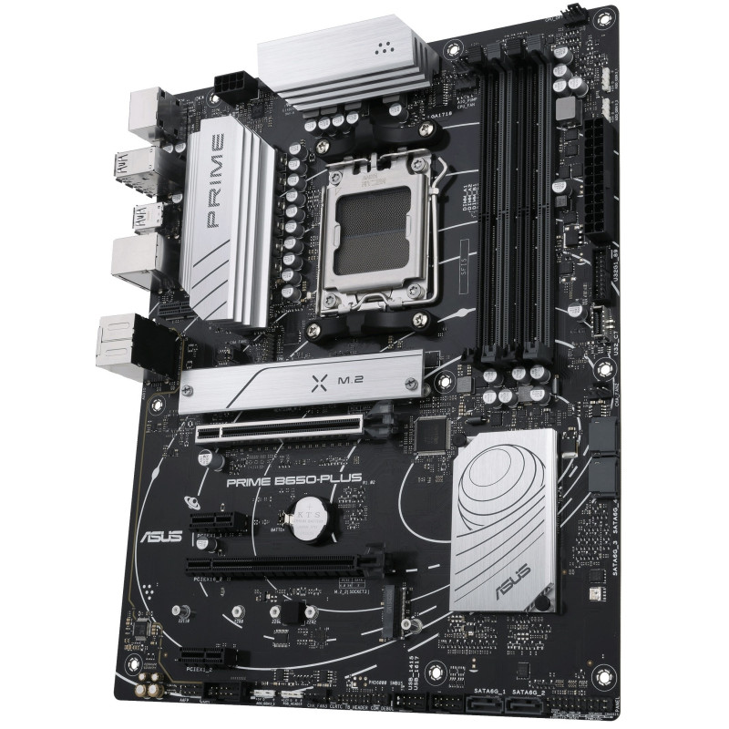 ASUS Материнcька плата PRIME B650-PLUS sAM5 B650 4xDDR5 M.2 HDMI DP ATX