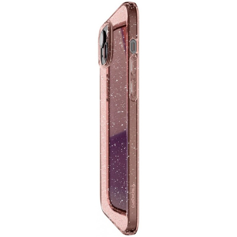 Spigen Чохол для Apple iPhone 15 Liquid Crystal Glitter, Rose Quartz