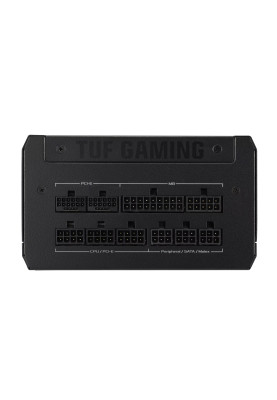 ASUS Блок живлення TUF GAMING (1200W), >90%, 80+ Gold, 135мм, 1xMB 24pin(20+4), 2xCPU 8pin(4+4), 4xMolex, 5xSATA, 3xPCIe 8pin(6+2), 1xP TUF-GAMING-1200G