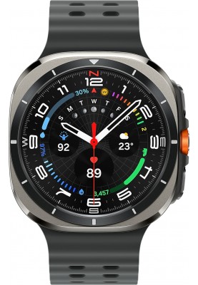 Samsung Смарт-годинник Galaxy Watch Ultra 47мм LTE (L705) 1.47", 480x480, sAMOLED, BT 5.3, NFC, 2/32ГБ, сріблястий титановий