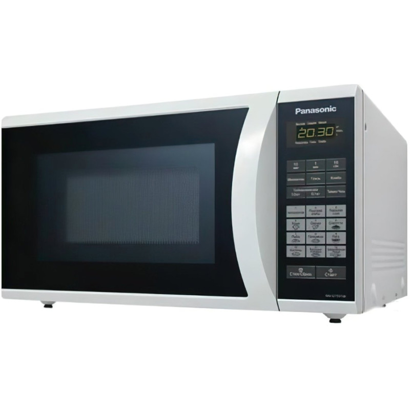 Panasonic Мікрохвильова піч, 23л, 800Вт, дисплей, білий