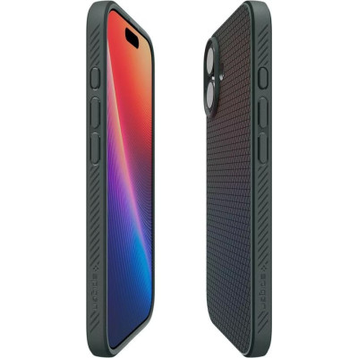 Spigen Чохол Spigen для iPhone 17, Liquid Air, Abyss Green Spigen Чохол Spigen для iPhone 17, Liquid Air, Abyss Green