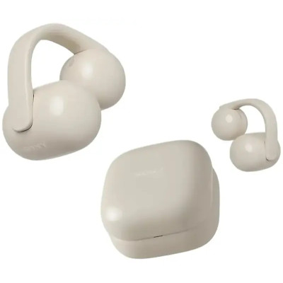 Sony Навушники TWS Sony LinkBuds Clip BT 5.3, IPX4, SBC, AAC, Mic, Бежевий