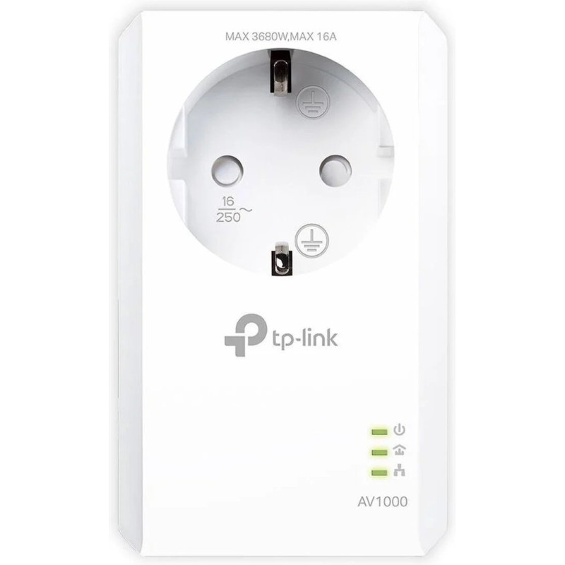 TP-Link Powerline TP-LINK TL-PA7017P AV1000 1xGE розетка