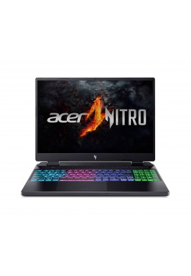 Acer Ноутбук Nitro 16 AN16-42 16" WQXGA IPS, AMD R7-8845HS, 32GB, F1TB, NVD4070-8, Lin, чорний