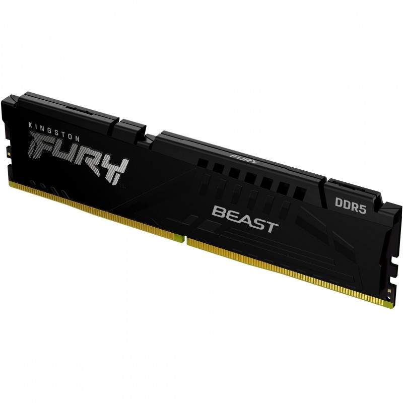 Kingston Пам'ять ПК DDR5 32GB 5200 FURY Beast Black