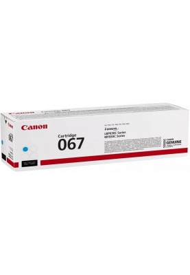 Canon Картридж 067 MF651Cw/MF655Cdw/MF657Cdw/LBP631Cw/LBP633Cdw Cyan (1350 стор.)