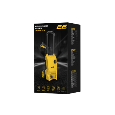 2E Мінімійка високого тиску AquaClean 140, 1800Вт, 140бар, 480л/рік, шланг 6м, 6.06кг