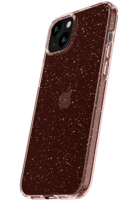 Spigen Чохол для Apple iPhone 15 Liquid Crystal Glitter, Rose Quartz