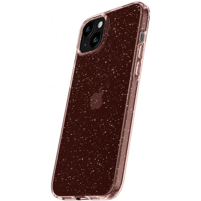 Spigen Чохол для Apple iPhone 15 Liquid Crystal Glitter, Rose Quartz