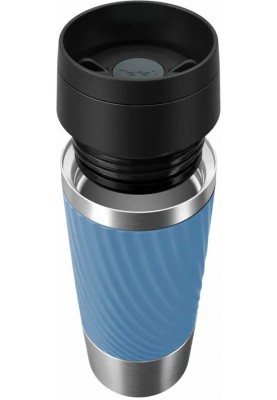 Tefal Термочашка Travel Mug Classic Twist, 360мл, нержавіюча сталь, блакитний